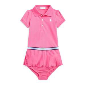 Polo Ralph Lauren Šaty  marine modrá / pink / bílá
