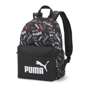 PUMA Batoh 'Phase'  červená / černá / bílá