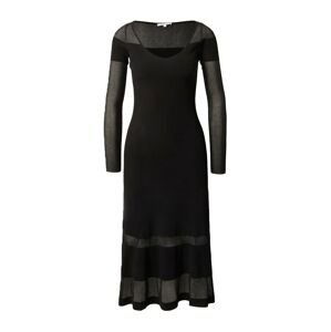 PATRIZIA PEPE Úpletové šaty  černá