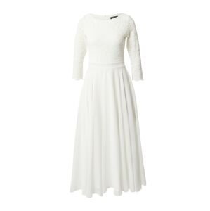 SWING Společenské šaty  přírodní bílá
