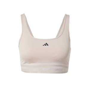 ADIDAS PERFORMANCE Sportovní podprsenka  tělová / černá