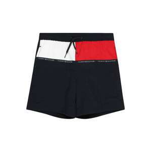 Tommy Hilfiger Underwear Plavecké šortky  noční modrá / červená / offwhite