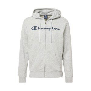 Champion Authentic Athletic Apparel Mikina  enciánová modrá / šedý melír