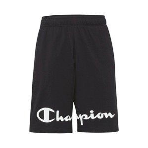 Champion Authentic Athletic Apparel Kalhoty  černá / bílá