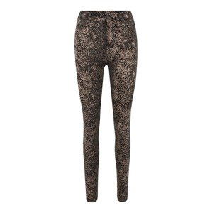 Vero Moda Tall Legíny 'NALA'  hnědá / světle hnědá / černá