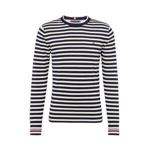 TOMMY HILFIGER Svetr  námořnická modř / ohnivá červená / bílá