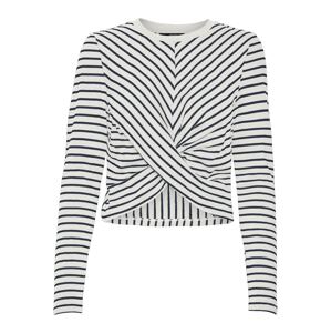 VERO MODA Tričko 'LEXIE'  černá / bílá