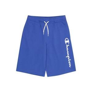 Champion Authentic Athletic Apparel Kalhoty  modrá / bílá