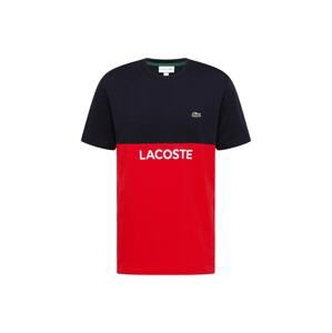 LACOSTE Tričko  námořnická modř / zelená / červená / bílá