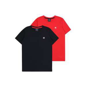 Champion Authentic Athletic Apparel Tričko  červená / černá / bílá