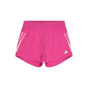 ADIDAS SPORTSWEAR Sportovní kalhoty  fuchsiová / bílá