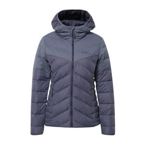 JACK WOLFSKIN Outdoorová bunda  stříbrně šedá / kámen