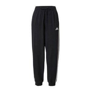 ADIDAS SPORTSWEAR Sportovní kalhoty  černá / bílá