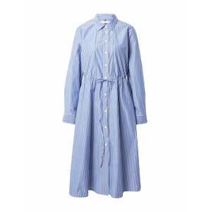 TOMMY HILFIGER Košilové šaty  chladná modrá / nebeská modř / bílá