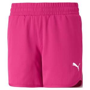 PUMA Sportovní kalhoty 'Active'  pink / bílá