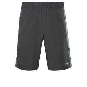 Reebok Sport Sportovní kalhoty  khaki / olivová / tmavě zelená / černá / bílá