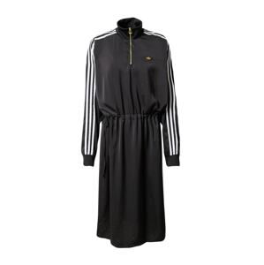 ADIDAS ORIGINALS Šaty  černá / bílá