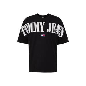 Tommy Jeans Tričko  námořnická modř / červená / černá / bílá