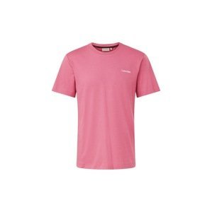 Calvin Klein Tričko  pink / bílá