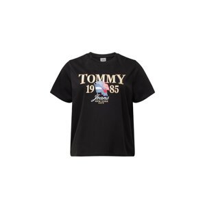 Tommy Jeans Curve Tričko  světlemodrá / červená / černá / bílá