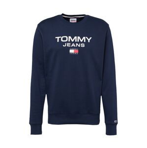 Tommy Jeans Mikina  námořnická modř / červená / bílá