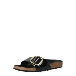 BIRKENSTOCK Pantofle 'Madrid Big Buckle' zlatá / černá