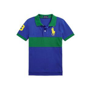 Polo Ralph Lauren Tričko  safírová / žlutá / zelená