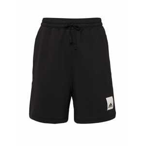 ADIDAS SPORTSWEAR Sportovní kalhoty 'CAPS'  černá / bílá