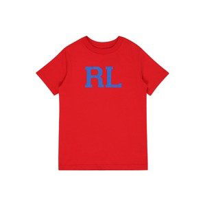 Polo Ralph Lauren Tričko  nebeská modř / červená