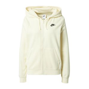 Nike Sportswear Mikina  černá / barva bílé vlny