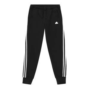 ADIDAS SPORTSWEAR Sportovní kalhoty  černá / bílá