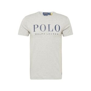 Polo Ralph Lauren Tričko  námořnická modř / šedý melír