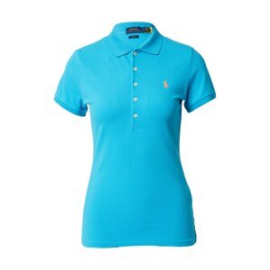 Polo Ralph Lauren Tričko 'JULIE'  aqua modrá