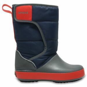 sněhule Crocs Lodgepoint Snow boot - navy/slate grey Velikost boty (EU): 25, Vnitřní délka boty: 155, Vnitřní šířka boty: 67