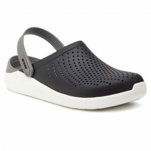 pánské pantofle Crocs Literide Clog Black/Smoke velikosti bot EU: 44