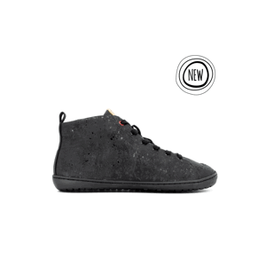 boty Mukishoes High-cut CORK All Black Velikost boty (EU): 38, Vnitřní délka boty: 246, Vnitřní šířka boty: 89