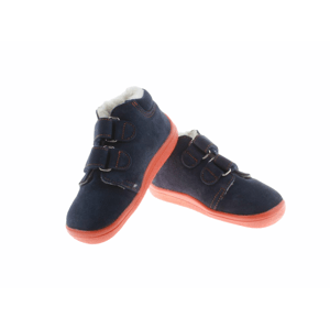 boty Beda zimní Blue mandarine s membránou (BF 0001/W/MK/kožíšek, nízké) Velikost boty (EU): 23, Vnitřní délka boty: 144, Vnitřní šířka boty: 64