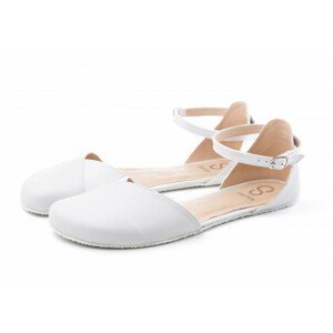 Shapen Poppy II White barefoot lodičky Velikost boty (EU): 40, Vnitřní délka boty: 267, Vnitřní šířka boty: 90