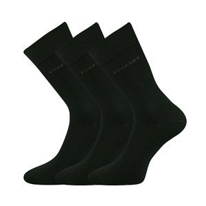 Ponožky Voxx Comfort černá, 3 páry Velikost ponožek: 43-46 EU