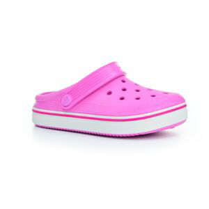 Crocs Crocband Clog Taffy pink rose taffy pantofle Velikost boty (EU): 28, Vnitřní délka boty: 175, Vnitřní šířka boty: 72