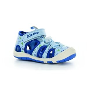 D.D.Step G065-41329B modré barefoot sandály Velikost boty (EU): 25, Vnitřní délka boty: 160, Vnitřní šířka boty: 60