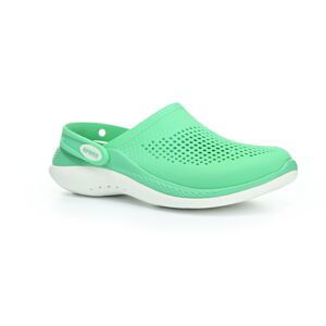 Crocs Literide Clog Jade Stone AD pantofle Velikost boty (EU): 38, Vnitřní délka boty: 250, Vnitřní šířka boty: 97