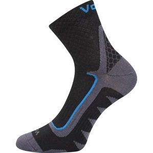 ponožky Voxx Kryptox černá-modrá Velikost ponožek: 43-46 EU
