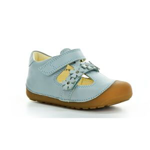 Bundgaard Petit Summer Jeans Mint Flower barefoot sandály Velikost boty (EU): 21, Vnitřní délka boty: 130, Vnitřní šířka boty: 57