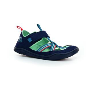 Affenzahn Sandal Vegan Breezy Octopus blue barefoot sandály Velikost boty (EU): 22, Vnitřní délka boty: 140, Vnitřní šířka boty: 58