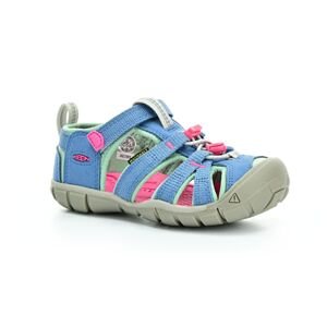 Keen Seacamp Coronet Blue/Hot Pink (CNX) barefoot sandály Velikost boty (EU): 24, Vnitřní délka boty: 150, Vnitřní šířka boty: 66