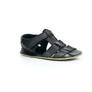Baby Bare Shoes sandály Baby Bare All Black Sandals Velikost boty (EU): 24, Vnitřní délka boty: 155, Vnitřní šířka boty: 66