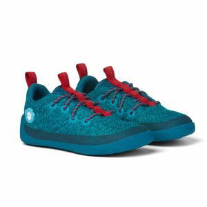 tenisky Affenzahn Lowcut Knit Shark Lace Blue/Red Velikost boty (EU): 22, Vnitřní délka boty: 140, Vnitřní šířka boty: 59