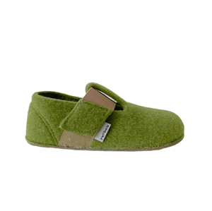bačkory Pegres BF02 zelená filcové velikosti bot EU: 24