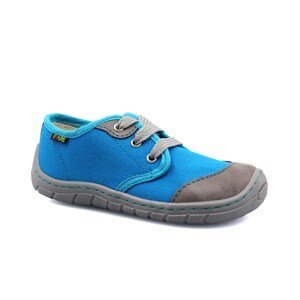 boty Fare 5411401 modré plátěnky/tkanička (bare) Velikost boty (EU): 23, Vnitřní délka boty: 152, Vnitřní šířka boty: 66